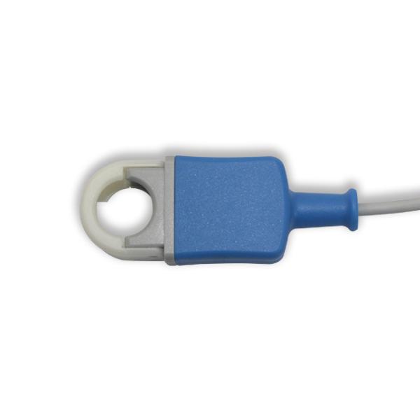 Кабель 2.4m переходника Nihon Kohden Spo2 14 куртка Pin JL-900P TPU