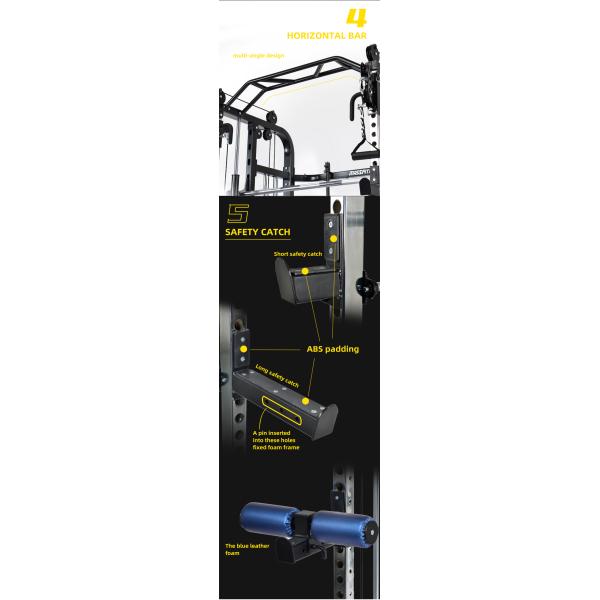Modern Body Building Fitness Equipment 2022 Design All in One Trainer for Home Training