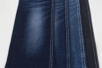 Tecido jeans chanfrado 10,5 oz com elasticidade e toque macio cor preta