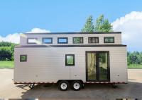 Diseño Moderno Prefabricado Kit Modular Casa Pequeña En Ruedas Con 2 Dormitorios