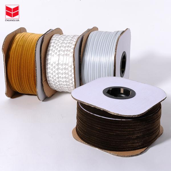 Apartment Self Adhesive Strip Wool Pile Weather Stripping for Dustproof and Insectproof Windows