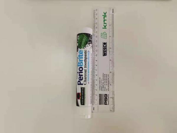 D30*152.4mm 4oz Toothpaste Packaging ABL Laminated Tube With Flip Top Cap