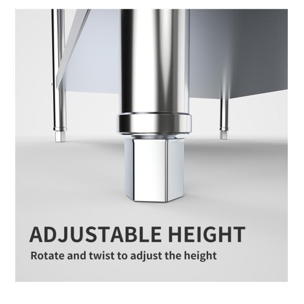 AM-WPT80 Стол для упаковки куриной/фруктовой или мясной/хлебной продукции из нержавеющей стали для кухонных изделий