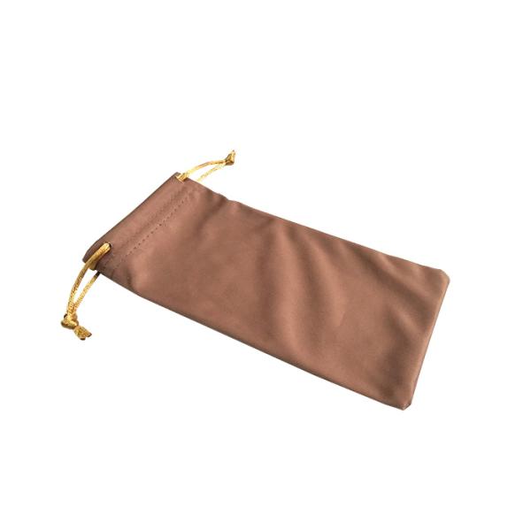 Mircofiber Fabric Portable Glasses Bag Sunglasses Bag Pouch Case