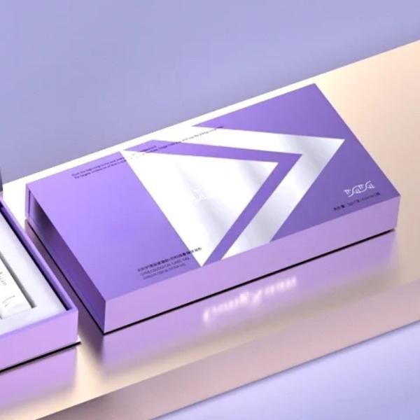 Boxes For Cosmetic Products Oral Liquid Health Care Product Box Laser Gift Box Flip Cover Packaging Box