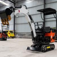 Máquina escavadora de Mini Digging Machine Small Wheeled do motor de Kubota