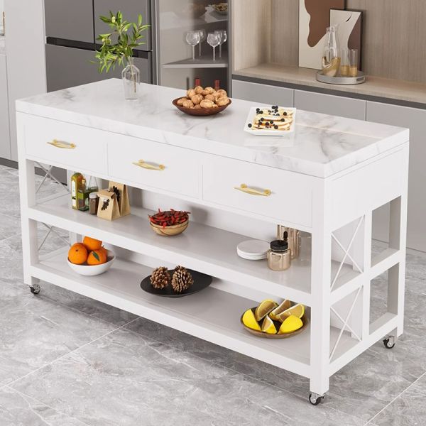 Wholesale Kitchen Restaurant Dining Side Table Storage Cabinet Backup Dining Table