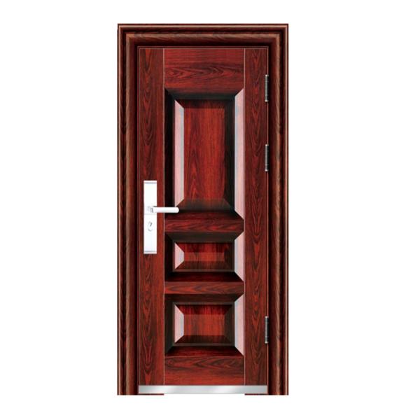 High Quality Front Safety Entry Single Door Entrance Interior Steel Security Exterior Other Doors for House With Smart Lock