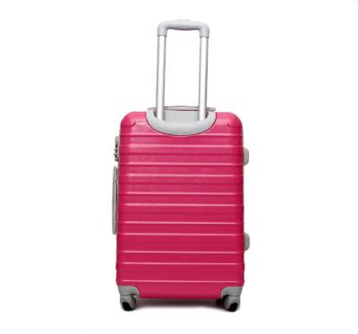 ABS plus PC travel trolley luggage bag from China baigou factory