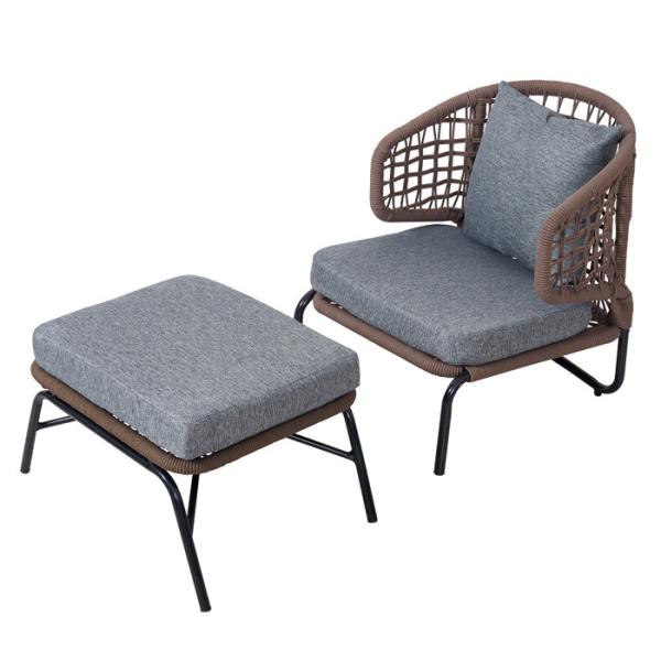 Woven Rope Outdoor Leisure Chairs