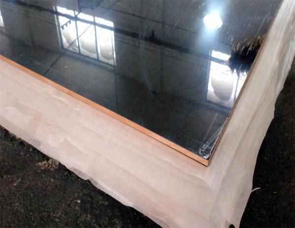 Black E1 2H High Gloss Acrylic MDF Panels  4*10Ft