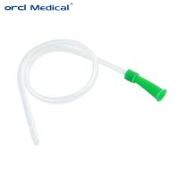 CE Urología Productos desechables Pvc médico 40cm 8Fr a 22Fr Nelaton catéter uretral