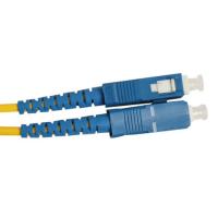 Trança do Sc do SC da trança da fibra ótica de FTTH FTTB FTTx multimodo para telecomunicações