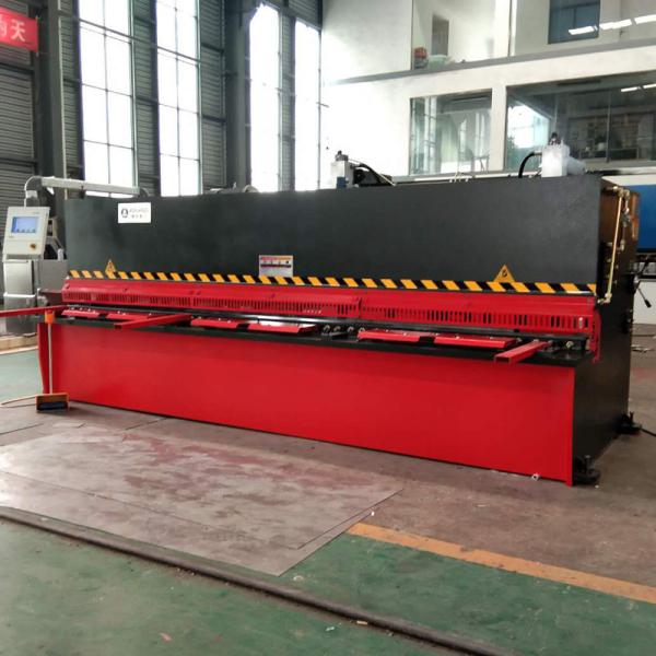 Dobladora de corte hidráulica QC11K-6*4000 del CNC con Tp10s