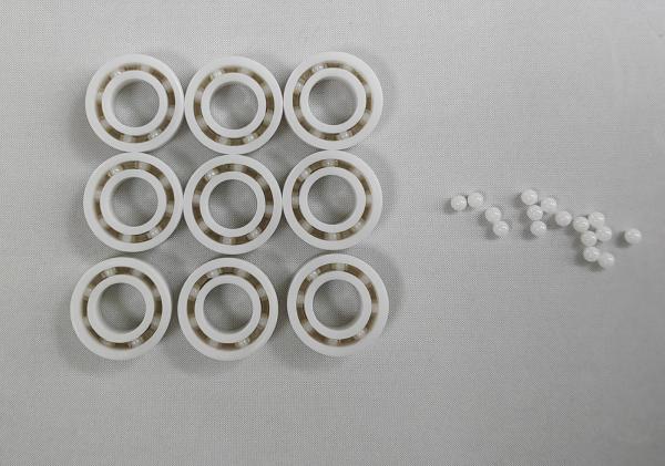 693ce 3 X 8 X 4 Zirconia Ceramic Ball Bearings Rust Resistance For Fishing Reel