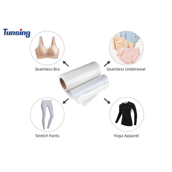 High Adhesion Elastic TPU Hot Melt Glue Film Polyurethane Fabric Thermoplastic for Lingerie
