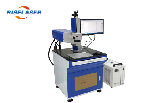 Water Cooling UV Laser Marking Machine 3W For Plastics Metals Ceramic Leather