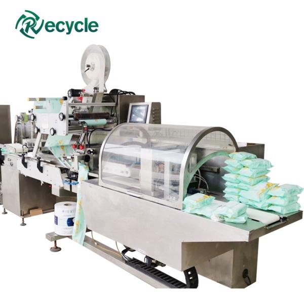 Hot Sale Non Woven Disposable 100% Cotton Wet Wipes Machine Production Line
