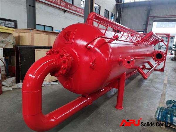 Oilfield Vertical Mud Gas Separator Cut Drilling Fluid Poor Boy Degasser