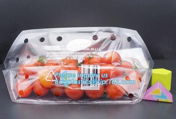Stand Up Roasted Chicken Packaging Bags With Zip Top hot roast, rotisserie chicken bag, microwaveable bag, slide plastic