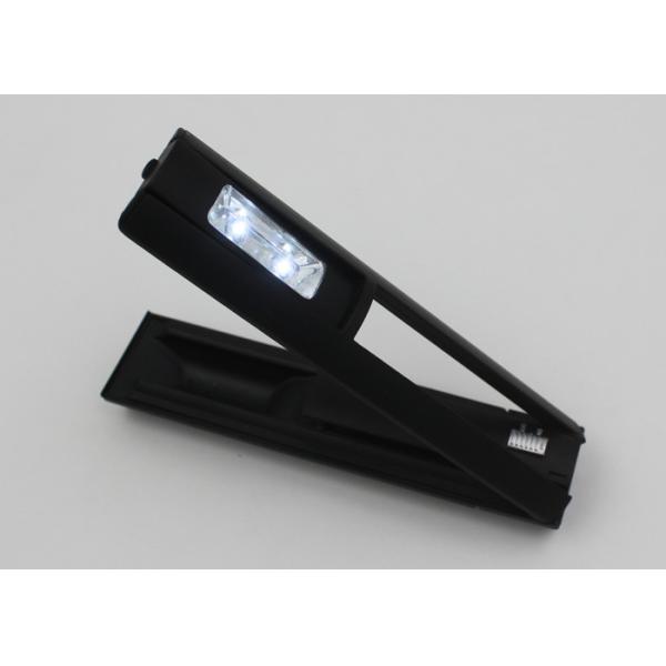 Super Bright Slim Foldable LED Pocket Book Light For Travel , 1 Year Warranty