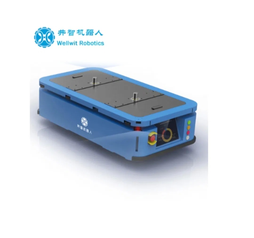 Wellwit Customized Lidar Slam Agv Automatic Towing Cart for Industry
