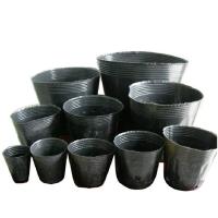 Cultivo da plântula potenciômetro Thermoformed do berçário de 4 polegadas borda aumentada 7 galões