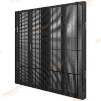 écran IP65 d'affichage à LED de Mesh Waterproof Outdoor de gril de la publicité de mail d'affichage de rideau en 9216dots/M2 LED