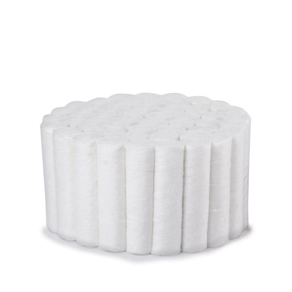 CE ISO 1.0cmx3.8cm  Dental Cotton Roll Medical Disposable Products