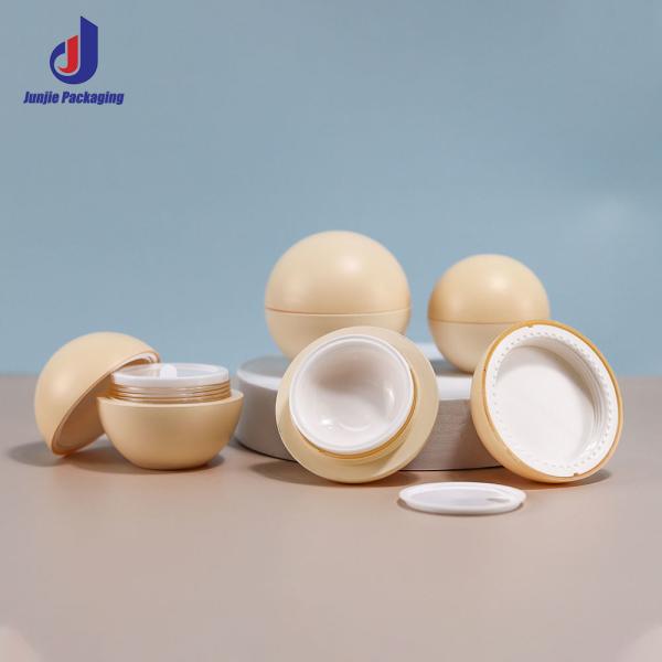 Contenant en plastique en forme d'oeuf de 50 g pour crème pour bébé pour produits de soins de la peau