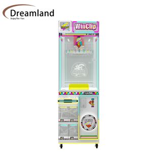 Dreamland 28 Clips Coin Operated Win Clip Machine Mini Prize Gift Vending Game Machine for Arcade Retail Store