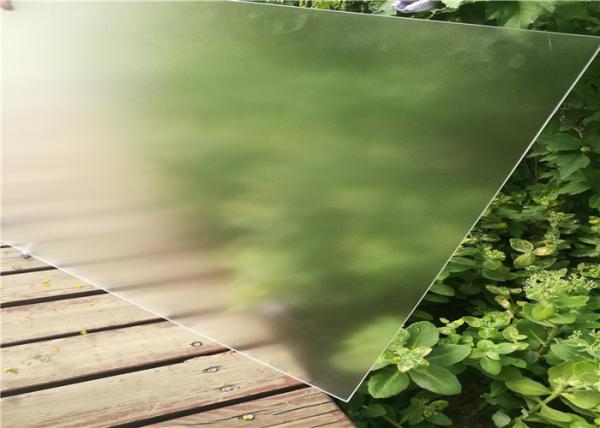 Pre - Stressed Clear Tempered Glass , Ultra White  Flat Solar Glass Heat Resistant