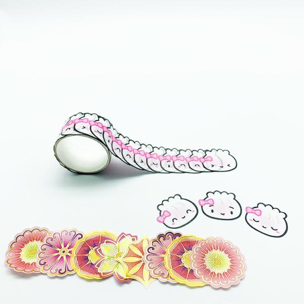 Слипчивые стикеры ленты плюшки 35mm Washi мультфильма