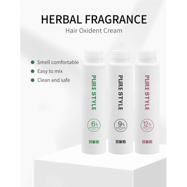Hair Color Developer Cream 6% 9% 12% Oxidant 100ml Hair Color Oxidant cream OEM Hair Dye Factory Supply