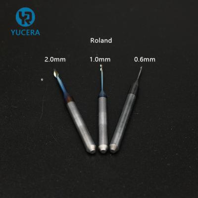 YUCERA 45mm Diamond Coated Dental que mói Burs