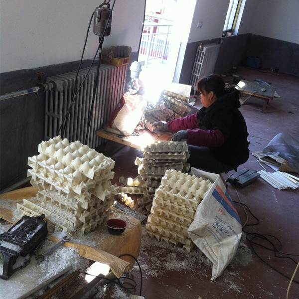 Custom Aluminum Egg Tray Mold CE Certified with Video Technical Support for Pulp Molding