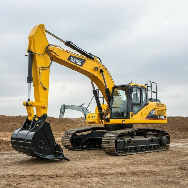 Excavadora de 21 toneladas XE215DA 1,05m3 Capacidade de balde