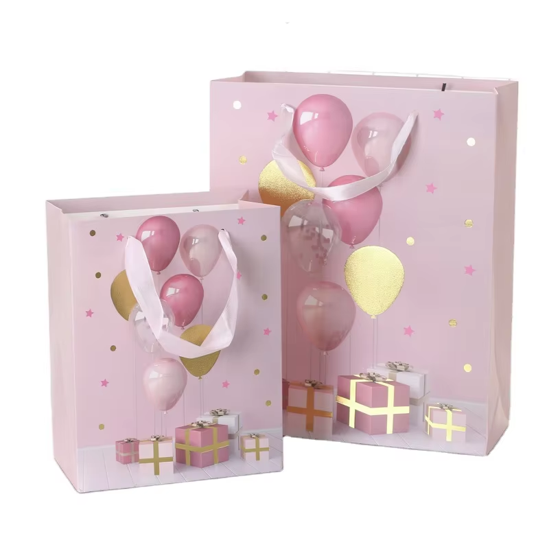 Holiday Handheld Birthday Gift Paper Bag