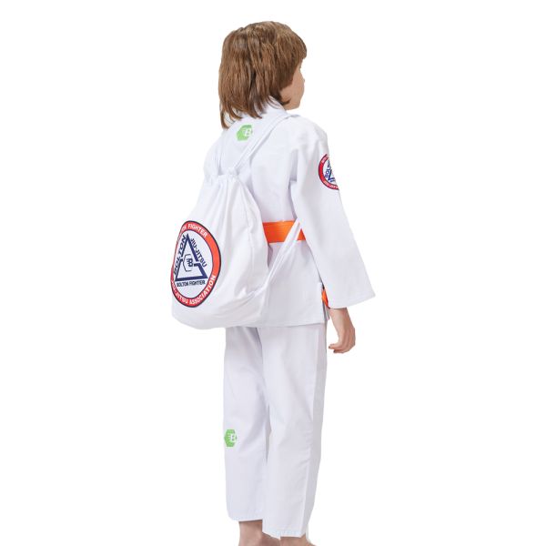Customized Logo 100% Cotton 350 GSM Pearl Weave Jiu Jitsu Gi BJJ Kimono for Martial Arts Training