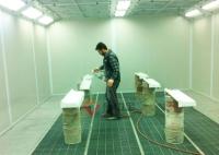 Cabine de pulverizador de terminação de madeira da mobília do TUV para a fábrica de pintura de madeira
