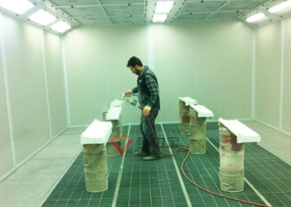 Cabine de pulverizador de terminação de madeira da mobília do TUV para a fábrica de pintura de madeira