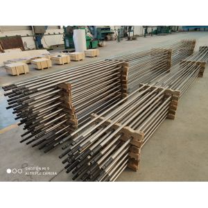 Pin частей насоса месторождения нефти API 11AX 0061 кончает плунжер насоса покрытия металла брызг