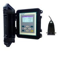 medidor de fluxo aberto do canal da profundidade ±1%R 1mm/S Doppler de 5000mm