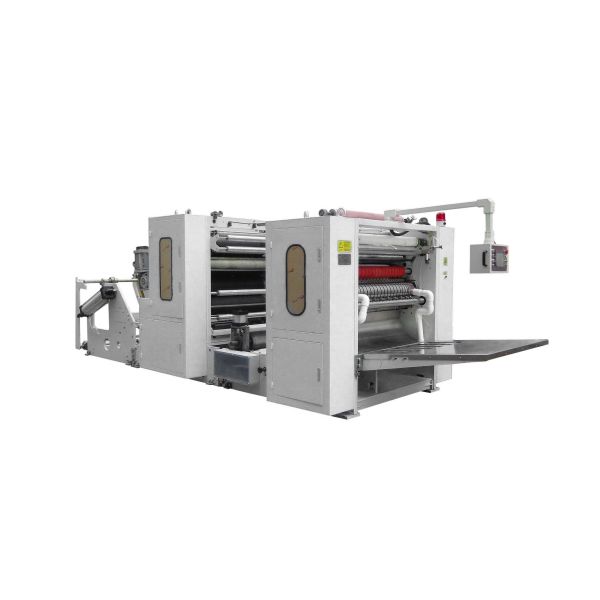 Vacuum Pump Including N Fold Tissue Hand Towel Machine with Auto Transfer Optional Providing Performance and Flexible Tissue Folding Options
