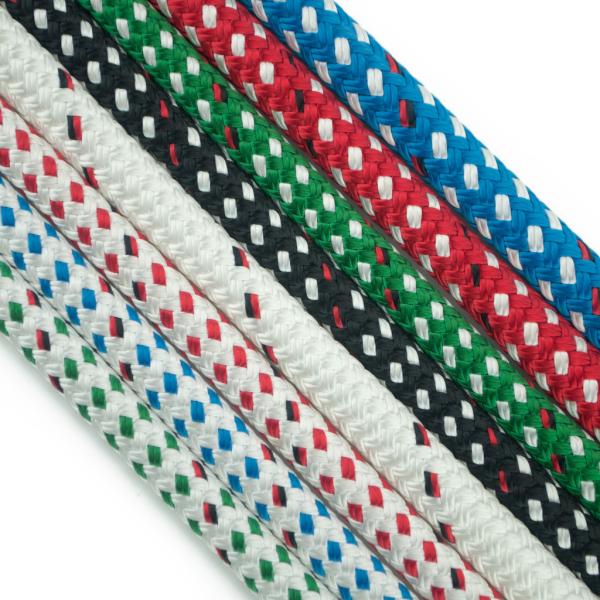 6mm Black Braided Nylon Rope for Customized Specifications from YILIYUAN in Black