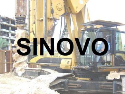 Da esteira rolante alta da eficiência de funcionamento de Sinovo motorista de pilha hidráulico For Excavator do CFA do equipamento de furo giratório