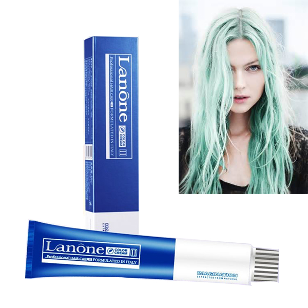Salon Permanent Hair Dye Cream 50ml For Shiny And Lustrous Hair Color Metallic Salt Free