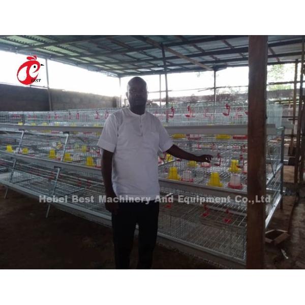 Hot Galvanized Chicken Battery Cage For Poultry Farm Mia