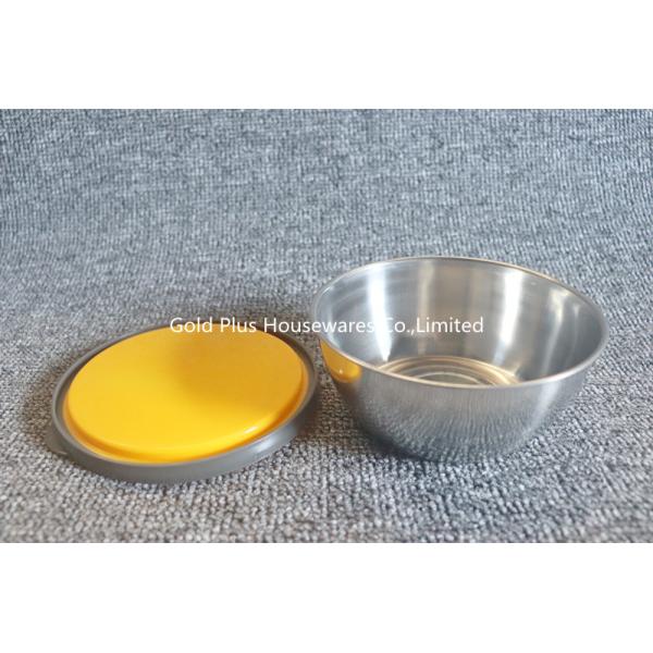 6pcs Stainless Steel Salad Bowl With Sealing Cover MultiFunction