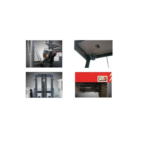 Extra Long Cargo Side Loading Ce ISO CPCD50 3600mm Lift Height Diesel Side Loader Forklift Truck